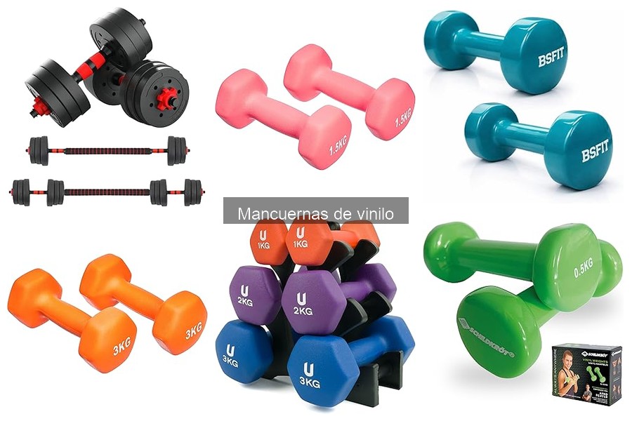 Cómo utilizar mancuernas de vinilo: guía práctica