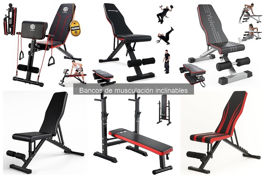 Comparativa: Bancos de musculación inclinables vs planos