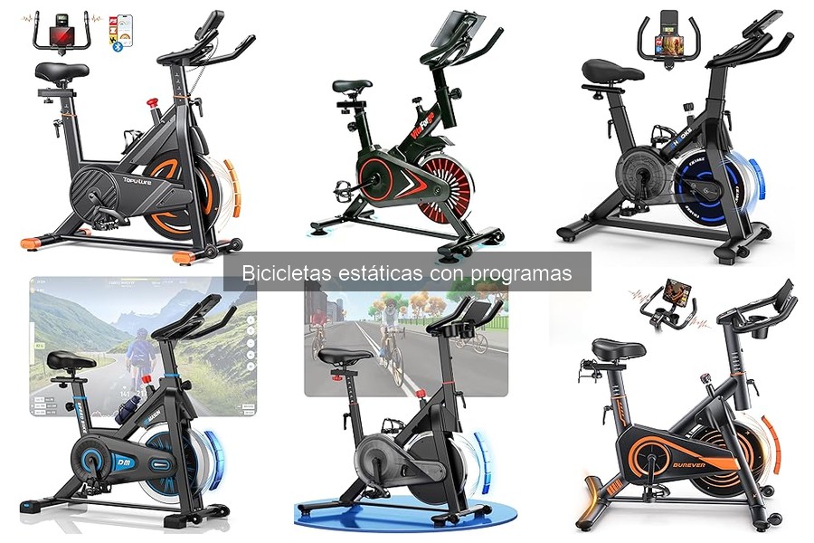Comparativa Bicicletas Estáticas: Con y Sin Programas