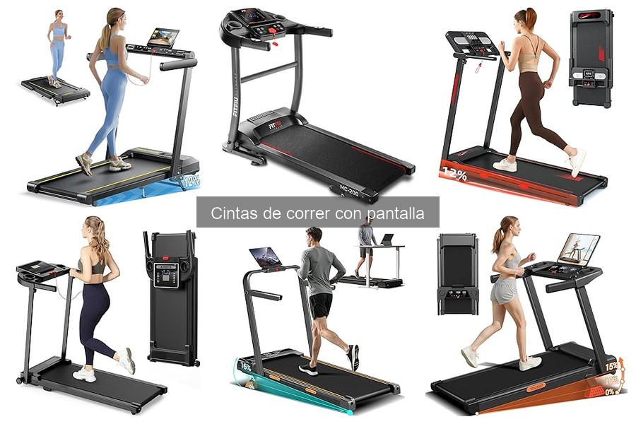 Comparativa: Cintas de correr con pantalla táctil vs. simples