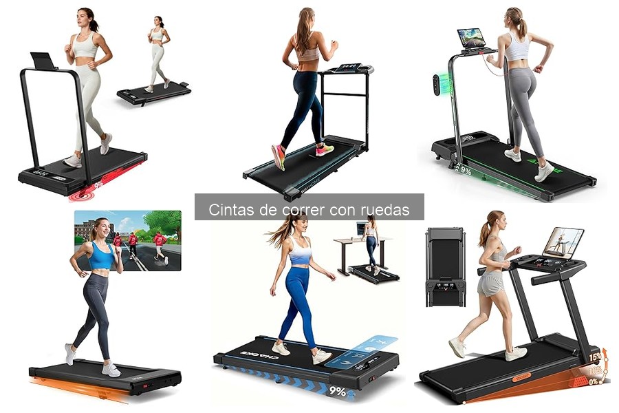 Comparativa: Cintas de correr con ruedas vs. sin ruedas