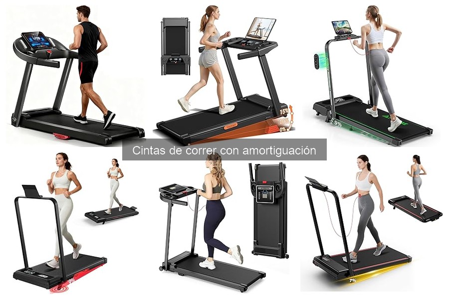 Comparativa: Cintas de Correr con vs. Sin Amortiguación