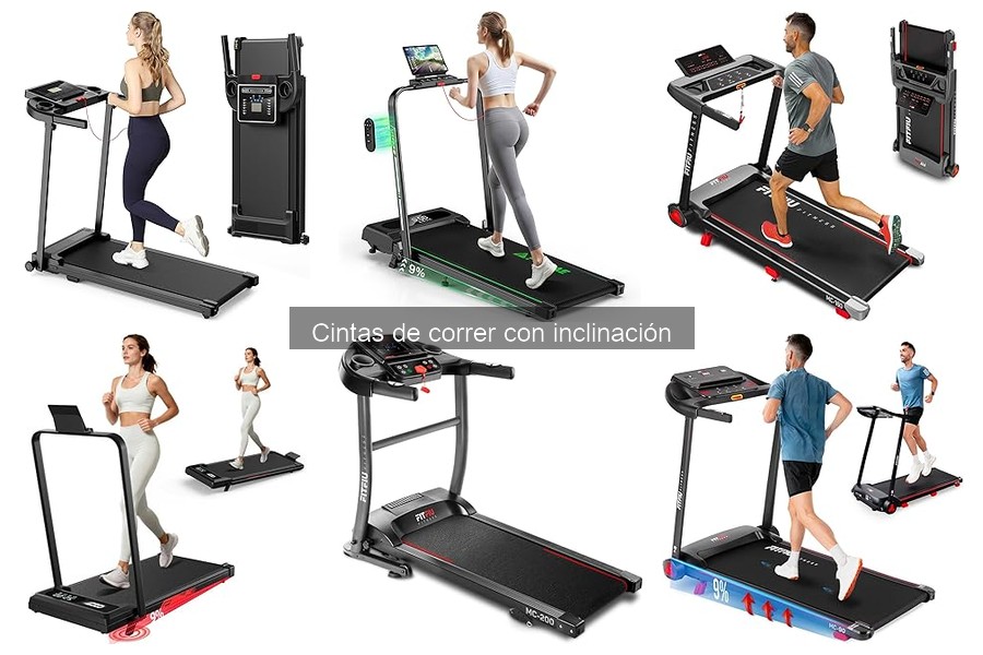 Comparativa Cintas de Correr con vs Sin Inclinación