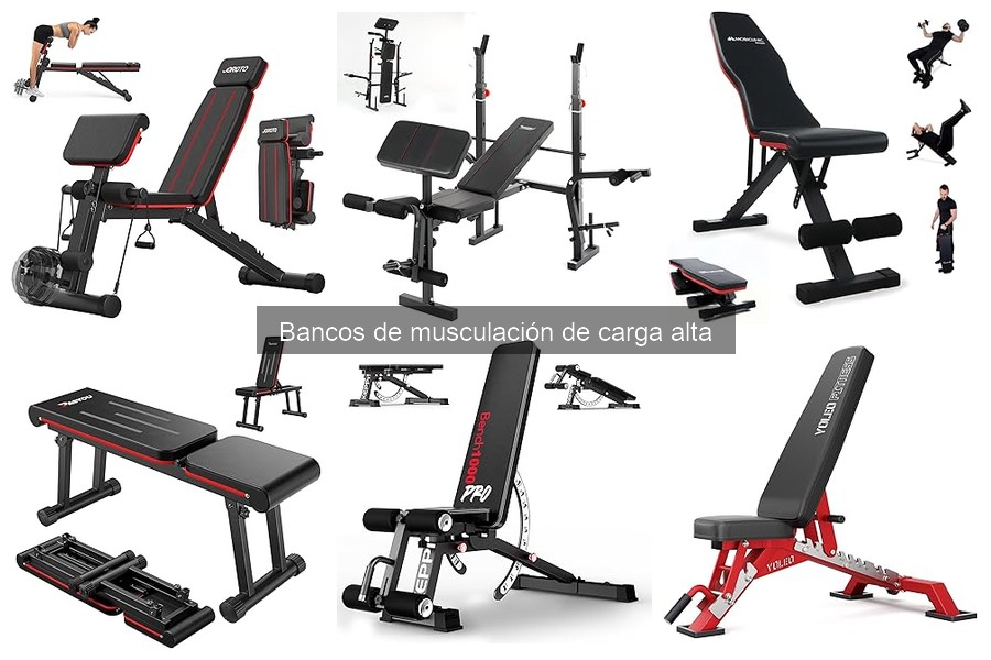 Comparativa de Bancos de Musculación de Carga Alta