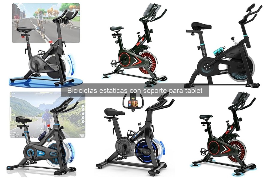 Comparativa de Bicicletas Estáticas con Soporte para Tablet