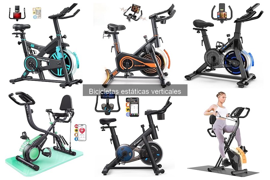 Comparativa de bicicletas estáticas verticales para casa