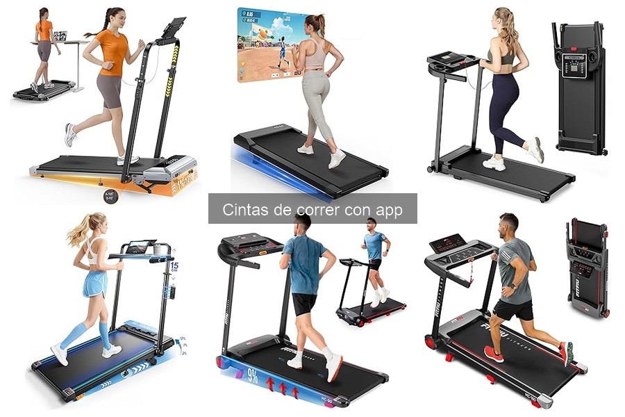Comparativa de cintas de correr con app: ¡Mejores marcas!