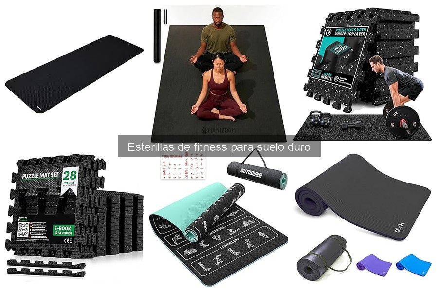 Comparativa de Esterillas de Fitness: PVC, TPE y Goma