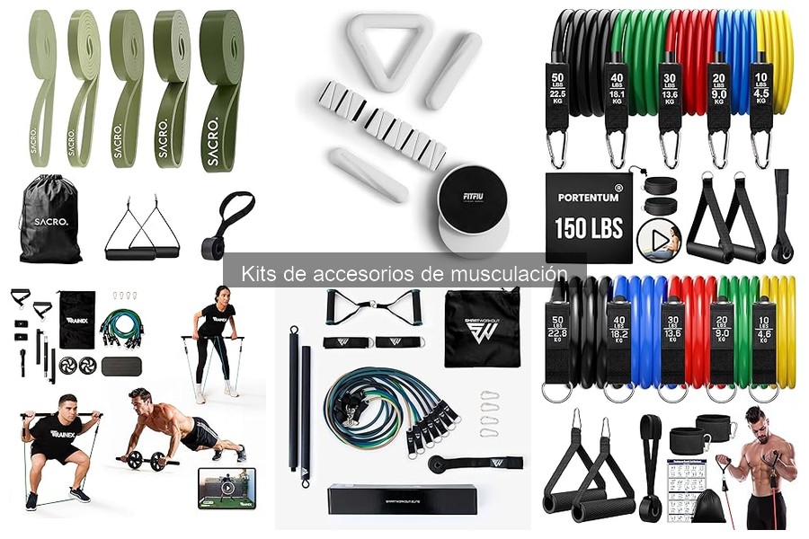 Comparativa de Kits de Accesorios de Musculación para Espacios Reducidos