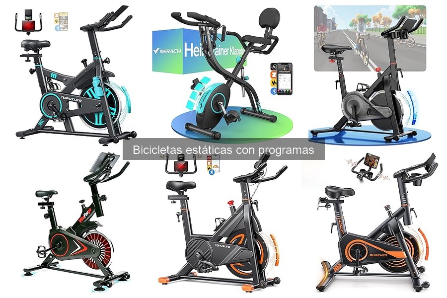 Comparativa de las Mejores Bicicletas Estáticas con Programas
