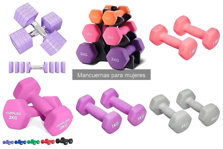 Comparativa de las Mejores Mancuernas para Mujeres