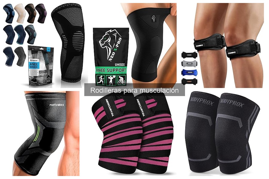 Comparativa de las Mejores Rodilleras para Musculación