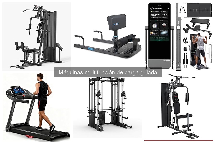 Comparativa de Máquinas Multifunción de Carga Guiada