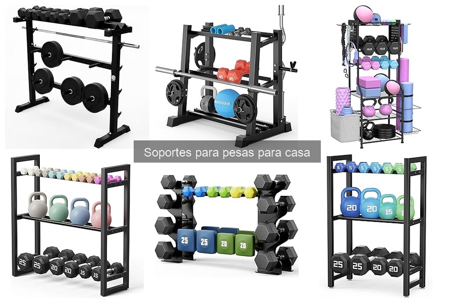 Comparativa de materiales para soportes de pesas: metal vs plástico