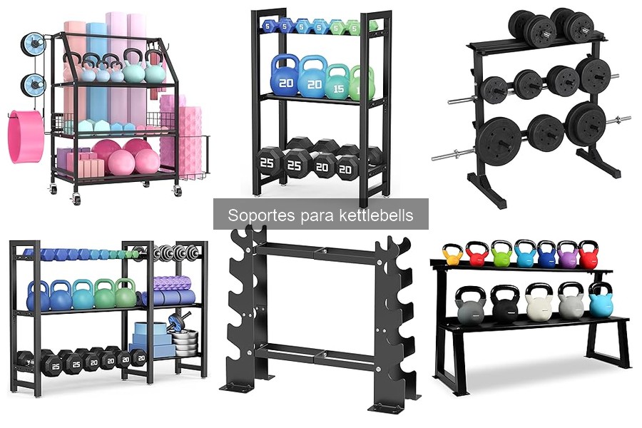 Comparativa de soportes para kettlebells: marcas y precios