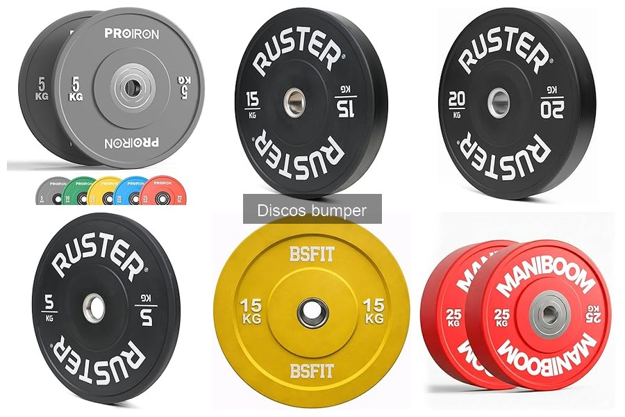 Comparativa: Discos Bumper vs Convencionales para el Gimnasio