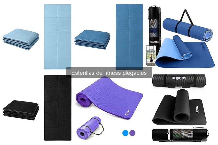 Comparativa: Esterillas de fitness plegables vs no plegables