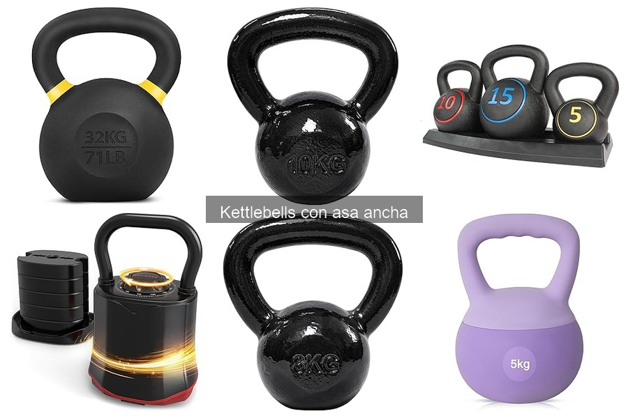 Comparativa: Kettlebells con Asa Ancha vs. Convencionales