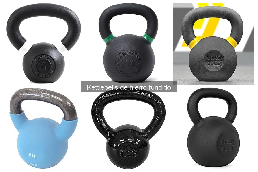 Comparativa: Kettlebells de Hierro Fundido vs Otras Pesas