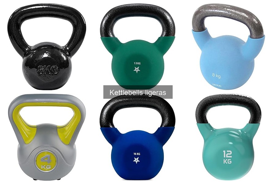 Comparativa: Kettlebells Ligeras vs. Pesas Tradicionales