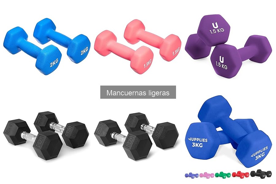 Comparativa: Mancuernas Ligeras vs. Pesadas para Entrenar
