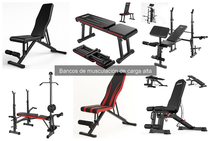 Comparativa y precios de bancos de musculación de carga alta
