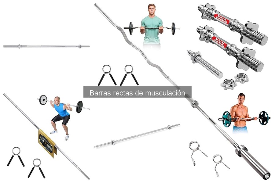 Descubre qué son las barras rectas de musculación