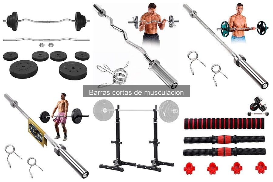 Diferencias entre barras cortas de entrenamiento y de competición