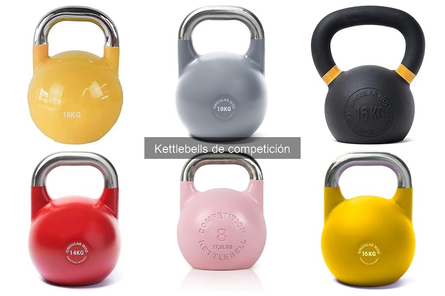 Diferencias entre Kettlebells de Competición: Ruster vs. Viok vs. Hypefit