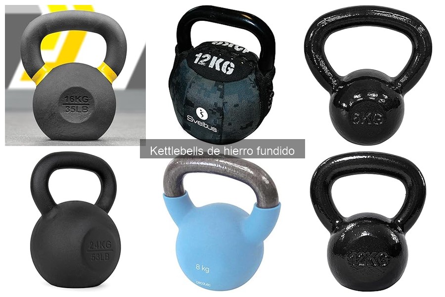 Diferencias entre Kettlebells fijas y ajustables de hierro fundido