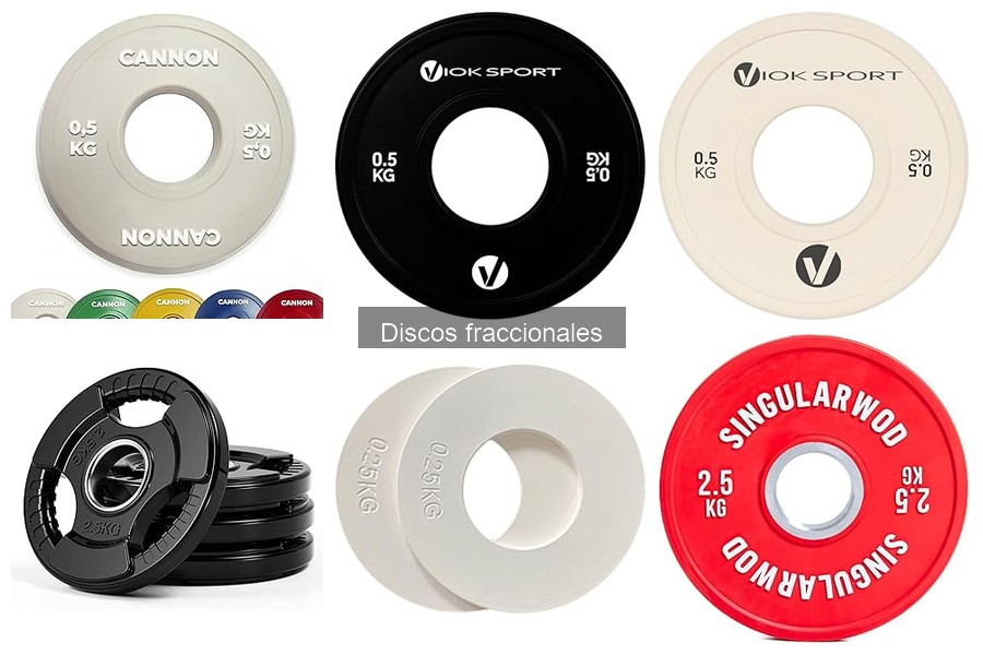 Discos fraccionales: ¿Qué son y cómo usarlos en tu entrenamiento?