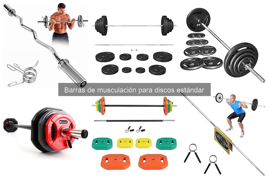 Dónde comprar barras de musculación para discos estándar