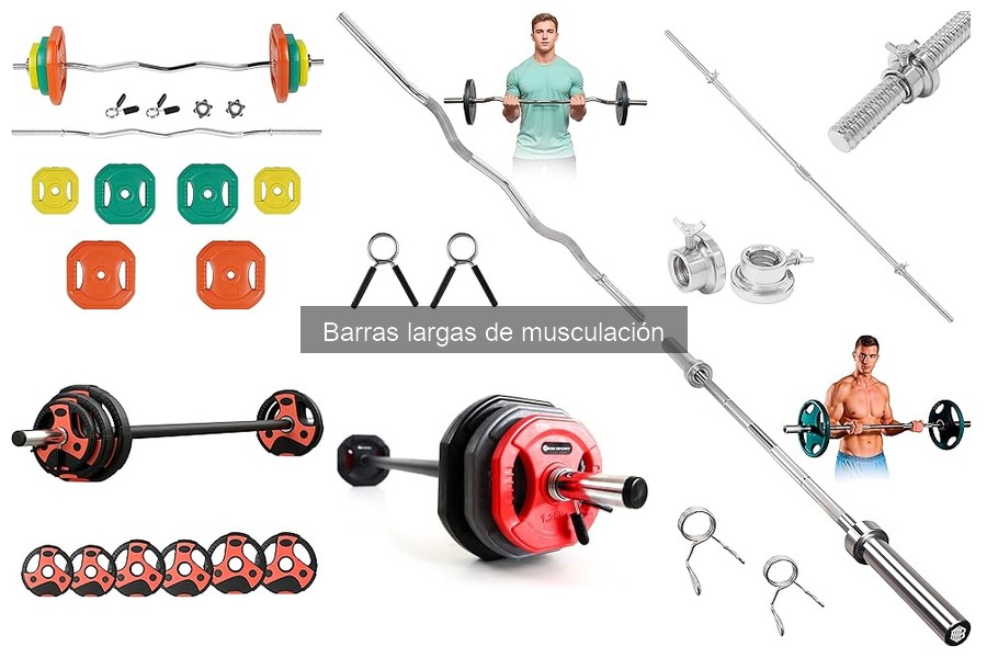 Dónde comprar barras largas de musculación y comparar precios