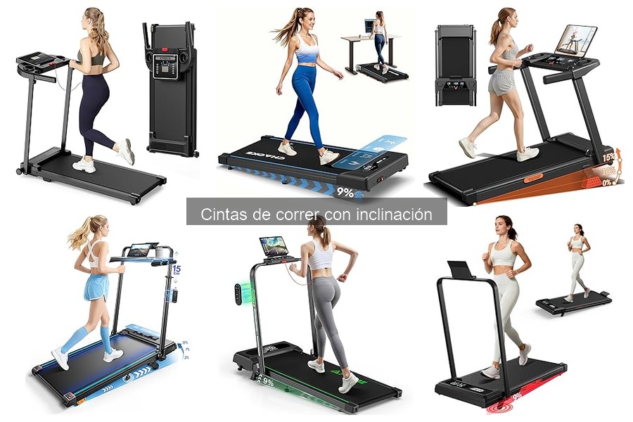 Dónde comprar cintas de correr con inclinación al mejor precio