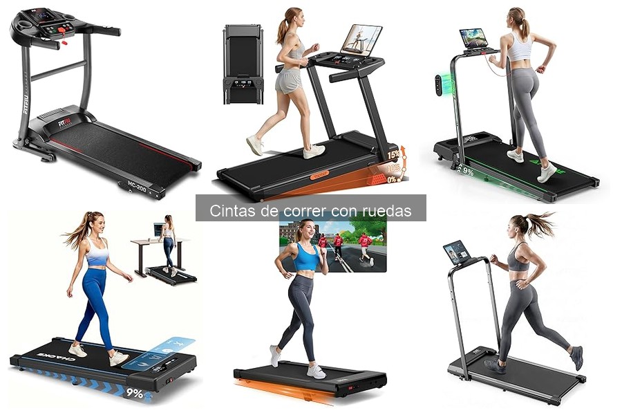 Dónde comprar cintas de correr con ruedas al mejor precio