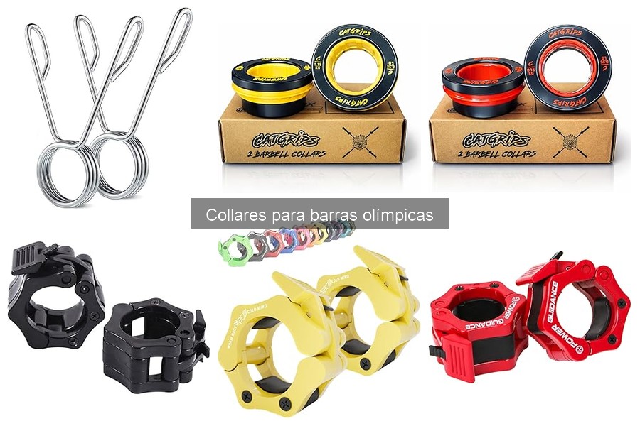Dónde comprar collares para barras olímpicas al mejor precio