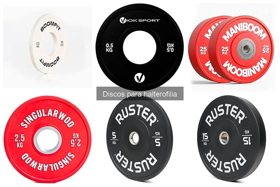 Dónde comprar discos para halterofilia de calidad online