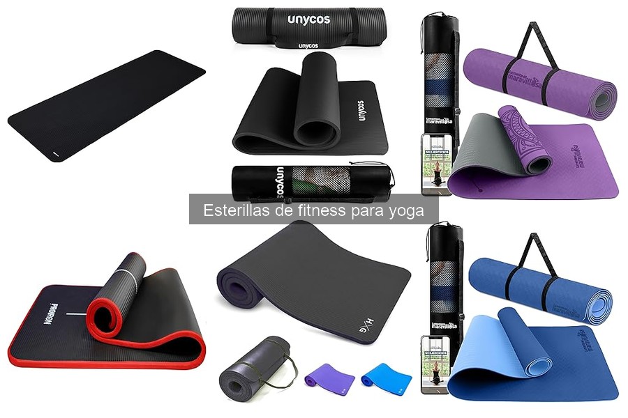Dónde comprar esterillas de fitness para yoga: Mejores opciones