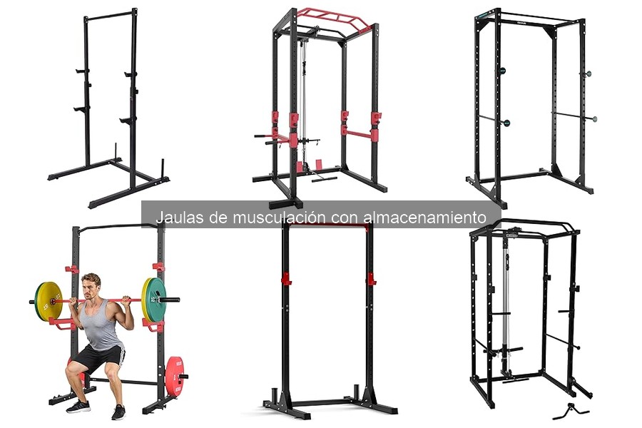 Dónde comprar jaulas de musculación con almacenamiento económicas