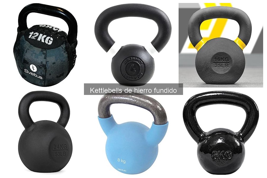 Dónde comprar kettlebells de hierro fundido al mejor precio