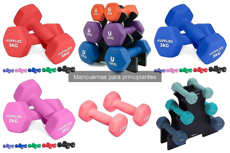 Dónde comprar mancuernas para principiantes: mejores tiendas online