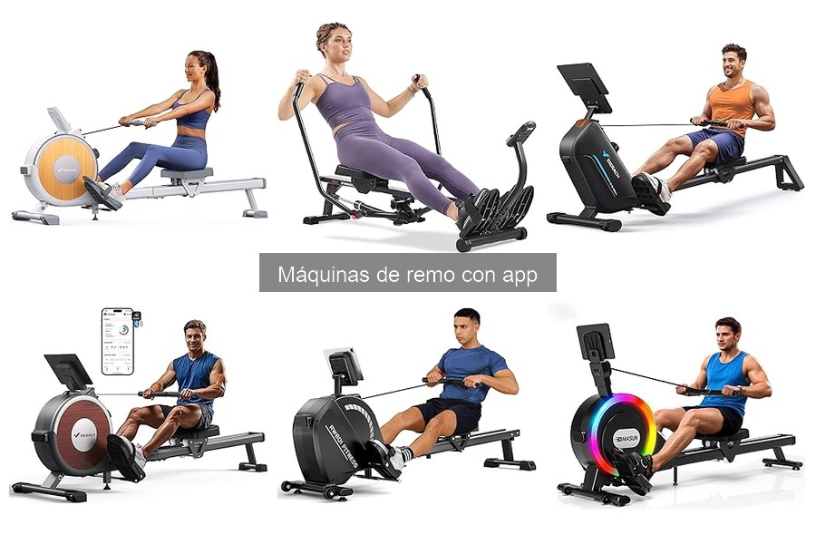 Dónde comprar máquinas de remo con app: mejores tiendas online