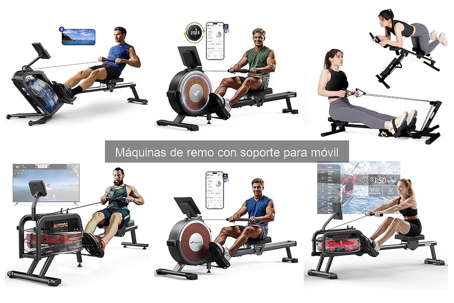 Dónde Comprar Máquinas de Remo con Soporte para Móvil