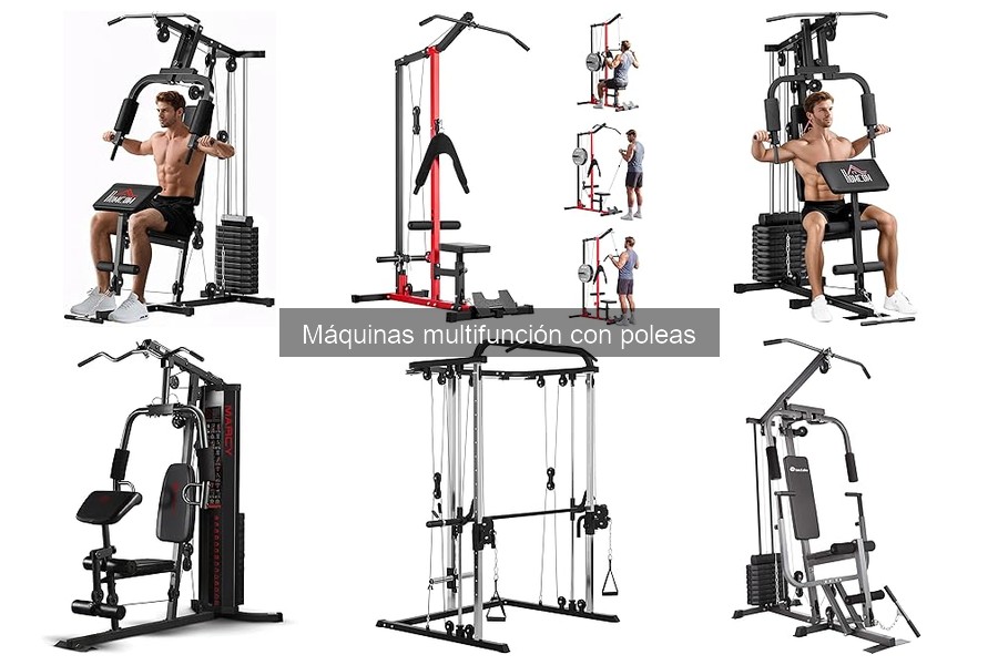Dónde comprar máquinas multifunción con poleas para gimnasio