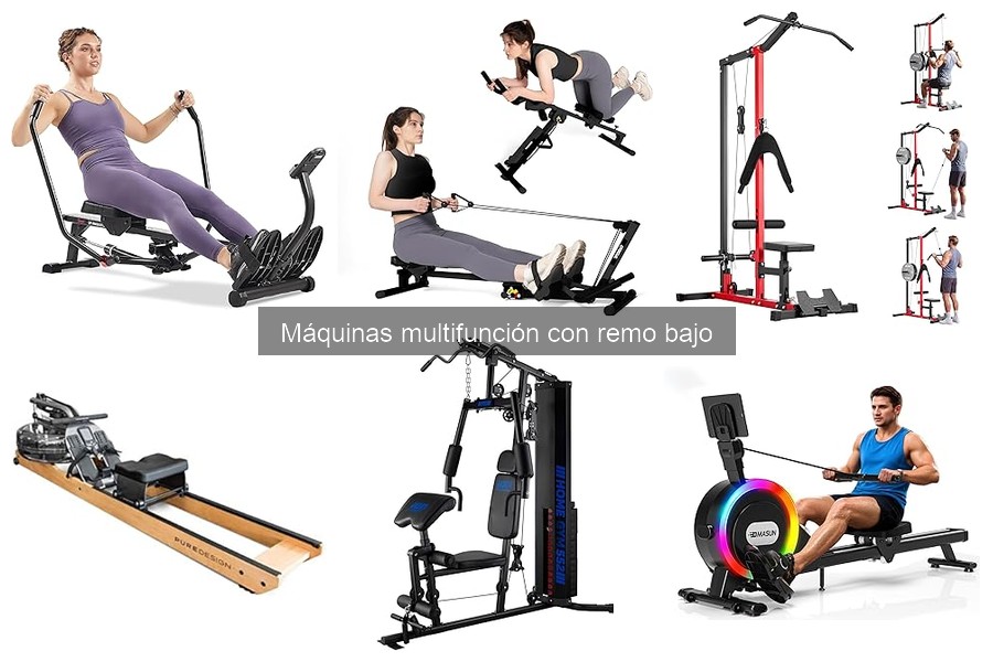 Dónde comprar máquinas multifunción con remo bajo a buen precio
