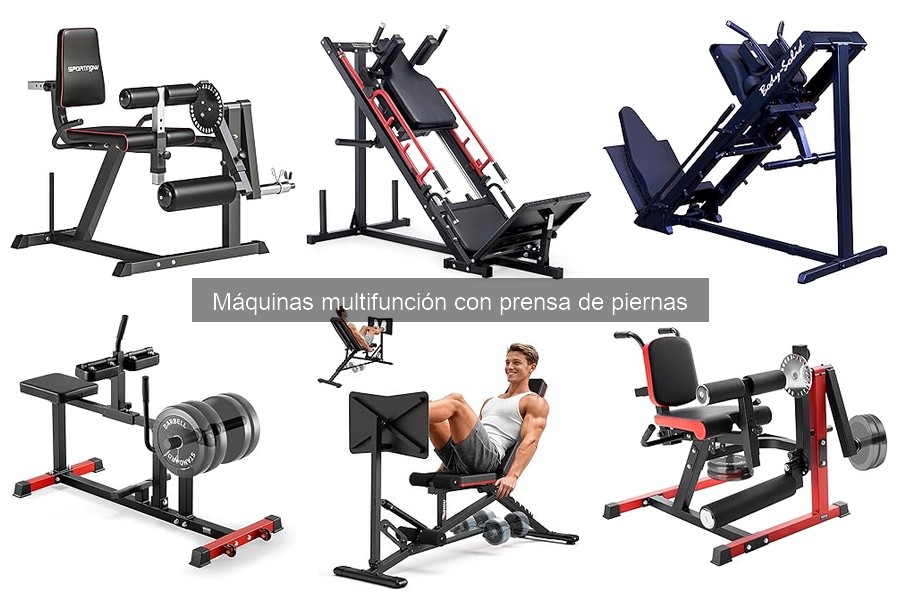 Dónde comprar máquinas multifuncionales con prensa de piernas