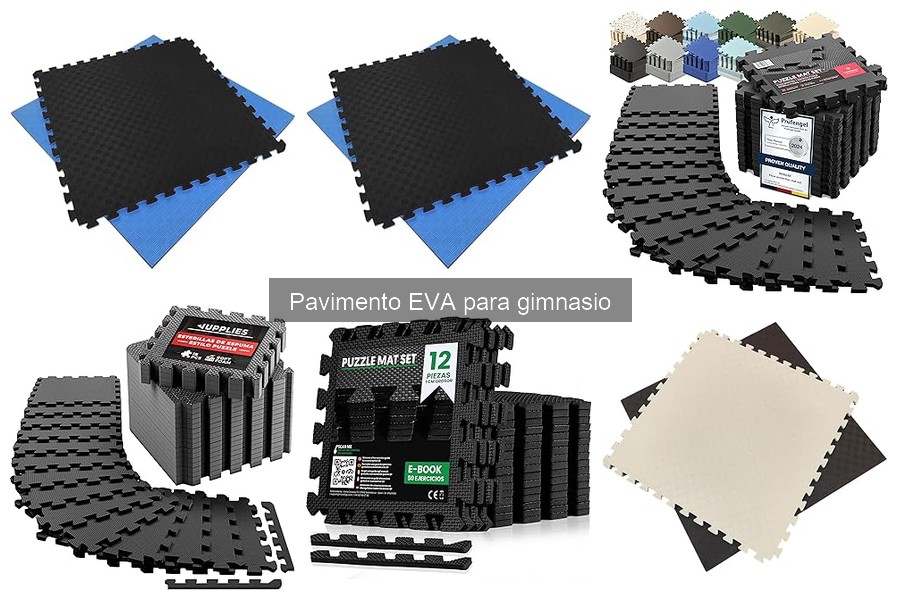 Dónde comprar pavimento EVA para gimnasio: ofertas y precios