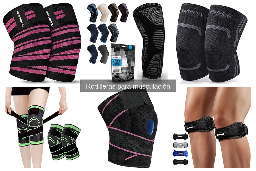 Dónde comprar rodilleras para musculación al mejor precio