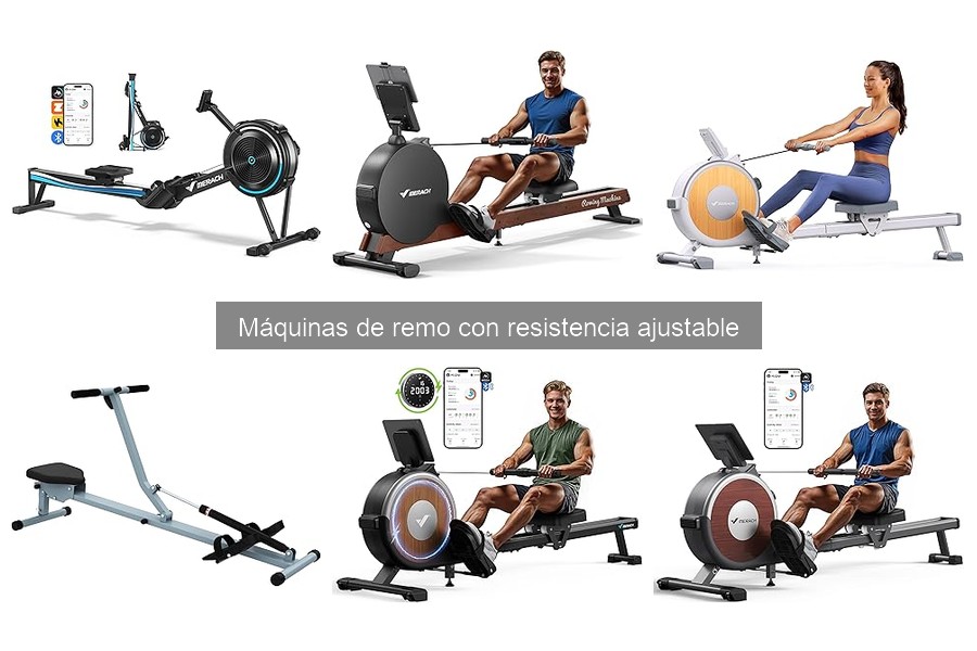 Dónde comprar una máquina de remo con resistencia ajustable