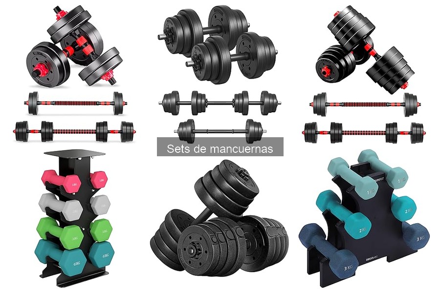 Ejercicios básicos con sets de mancuernas para principiantes
